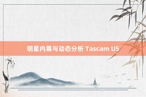 明星内幕与动态分析 Tascam US